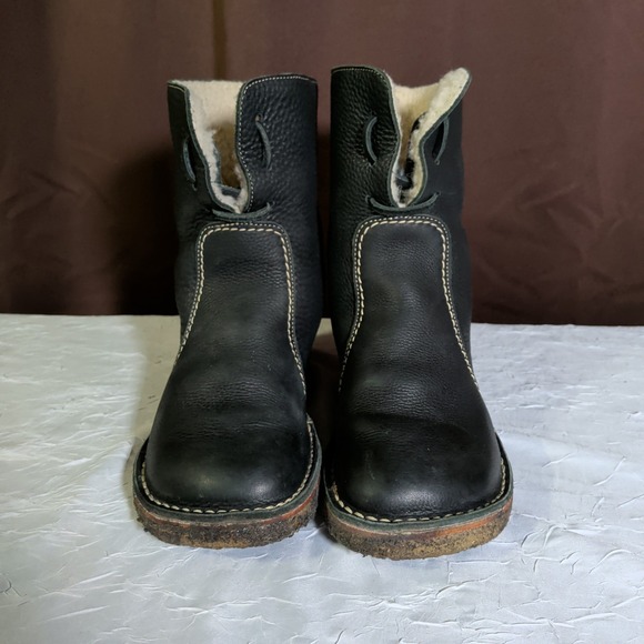 Duckfeet Arhus Sheepskin Leather Boots Women's Size US 8 - 8.5 EU 39 Retail $338 - Picture 3 of 8